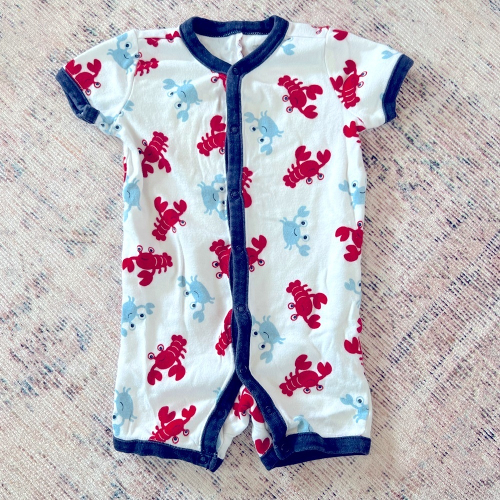 Gymboree Red and Blue Bodysuit for Playful Comfort